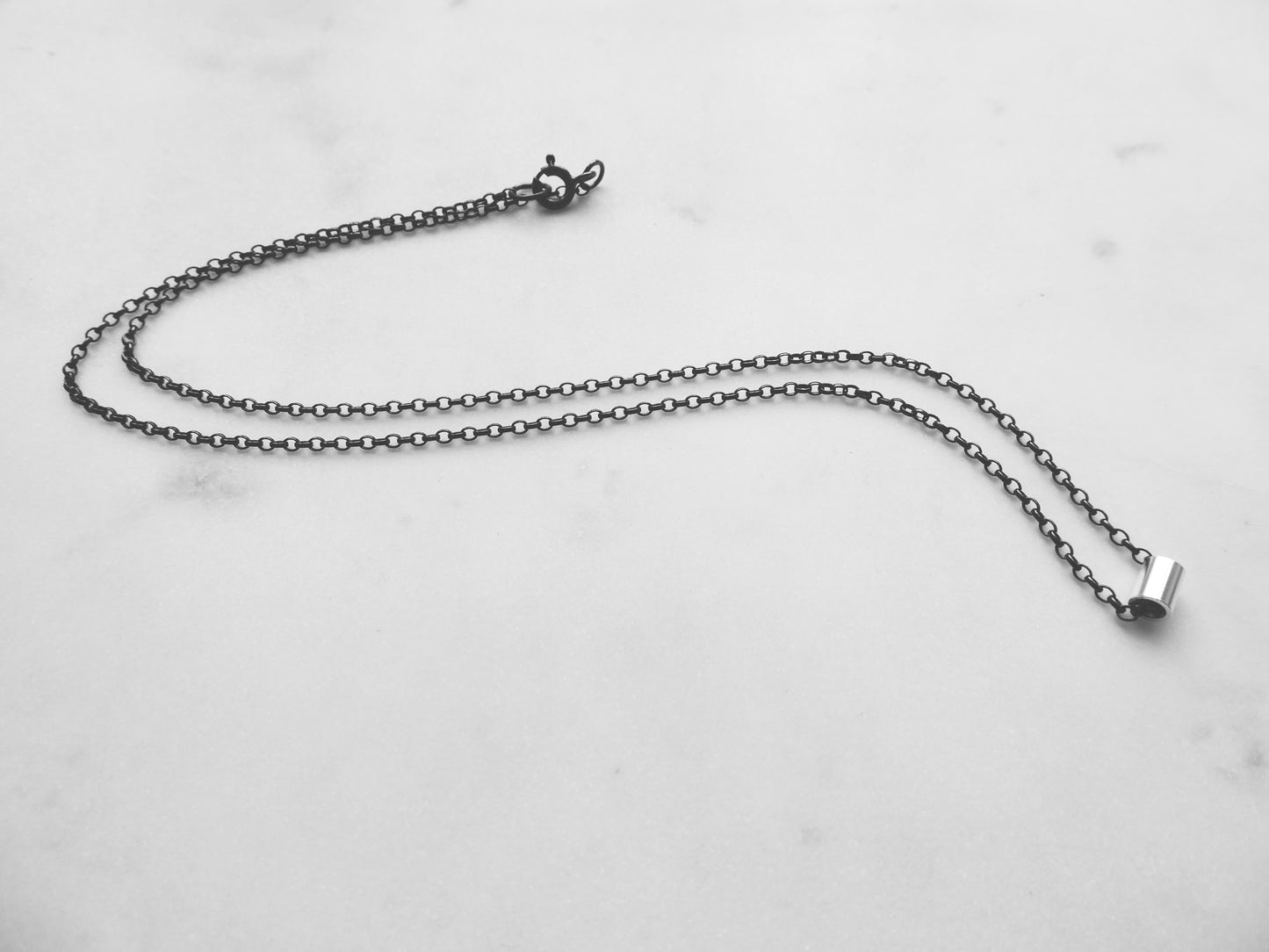 Tiny Tube Necklace