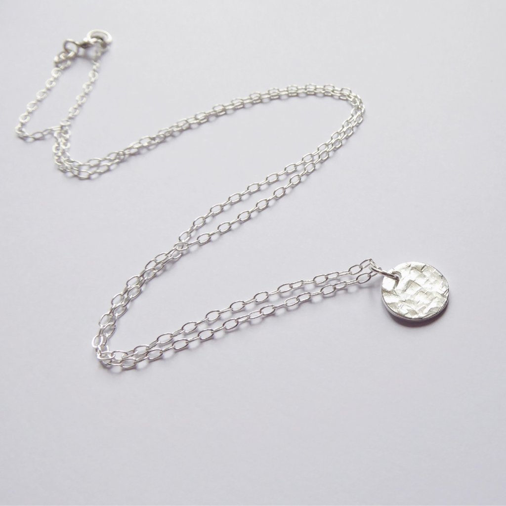Tiny Moon Necklace