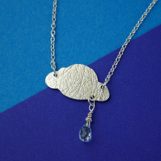 Cloud Drop Necklace